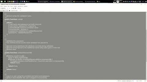 Yii2 - аутентификация пользователя, с использованием БД, на пальцах