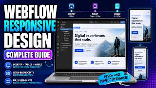 How to Configure Webflow for Responsive Design - Complete Guide