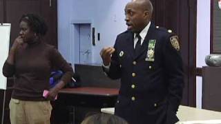 Harlem Neighborhood meets with NYPD about Rash of Muggings and a Shooting