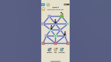 Thief Puzzle: Cops and Robbers Level 4 By Rick Gaming