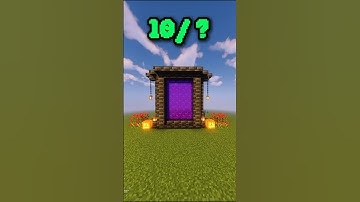 Nether Portal #minecraft #shorts