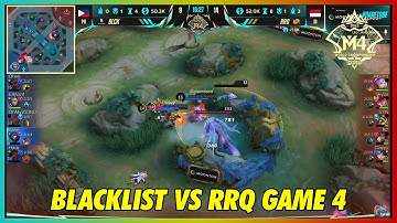 ALDOUS GOT DENIED! BLACKLIST VS RRQ HOSHI GAME 4! M4