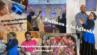 A MI HIJO LO INTERNARON😢 +COCINAMOS Y COMPARTIMOS+FUIMOS AL CULTO //MASSIELLYTC//