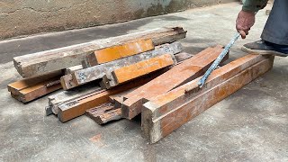 Make The Best Use Of And Recycle Old Door Frames // Wood Recycling Is Easy For Beginners