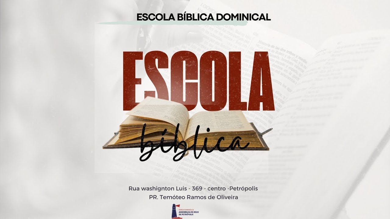 EBD | Lição 3: O Pai enviou o Filho - AD Petrópolis | 18/01/2026