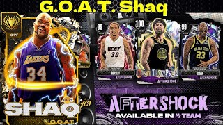 NBA2K24 MyTeam Opening Packs For GOAT SHAQ Card!!