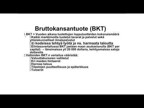 Video: Mikä On BKT