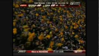 2009 Michigan at #12 Iowa Highlights