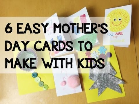 mothers day cards for preschoolers to make