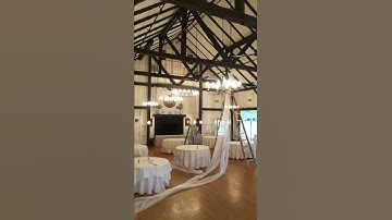 Time Lapse of ceiling drapery