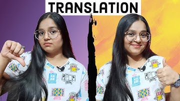 Translation Method - Should you learn English through translation or not?