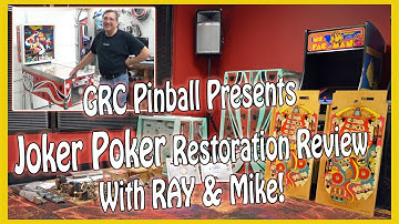 Joker Poker Pinball Machine ~ 1978 Gottlieb ~ Restoration Review