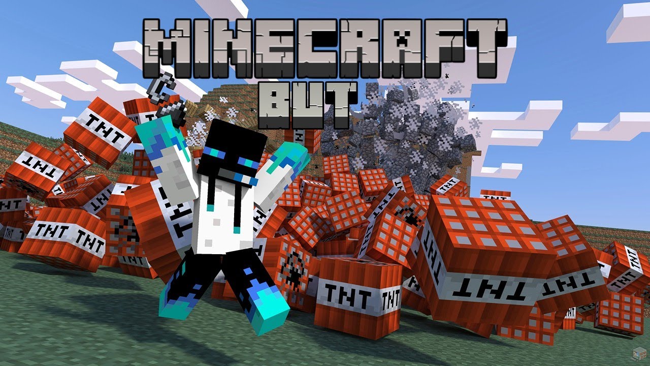Minecraft But I make everything explode