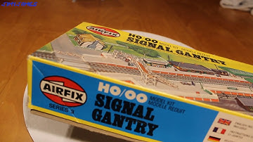 My 2nd Build Of An Airfix Signal Gantry - Series 3