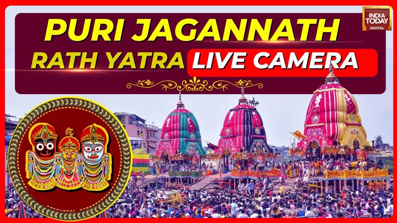Puri Rath Yatra 2024 LIVE Jagannath Rath Yatra Live Odisha Rath