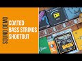 Coated Bass Strings Shootout - Sound Demo (no talking)