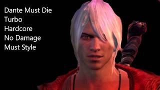 DmC Devil May Cry DE: Mission 18 DMD (Turbo/Hardcore) + No DMG + Must style