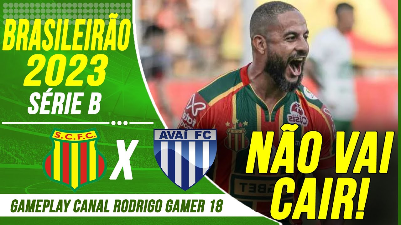 Sampaio Corrêa x Avaí, Campeonato Brasileiro Série B