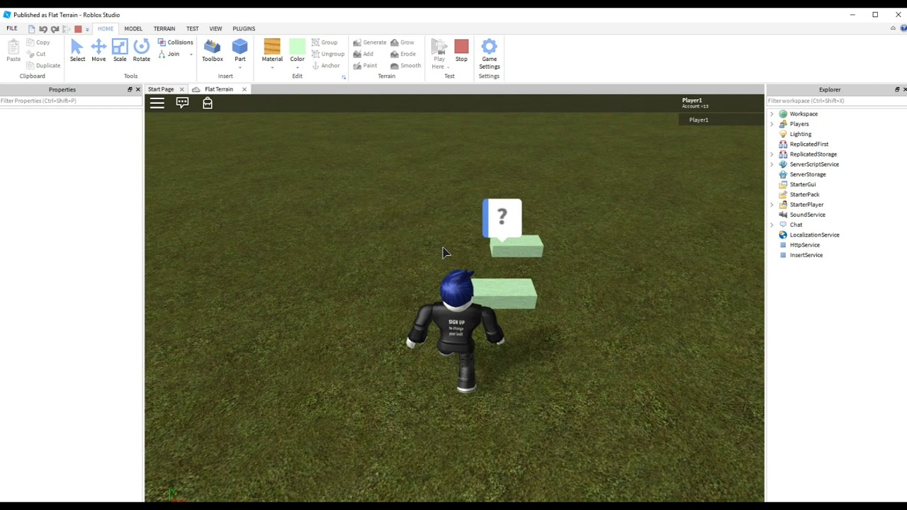 Roblox Studio Changing Properties Of Parts Youtube - roblox studios materials wont change colors