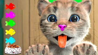 KÜÇÜK KEDİ MACERASI - EN SEVDİĞİM KEDİ OYUNLARI VE BÜYÜK MACERALAR İÇİN BAKIM - ÇİZGİ FİLM screenshot 3