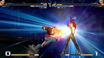 King Of Fighters XIV Terry Bogard vs Rock Howard