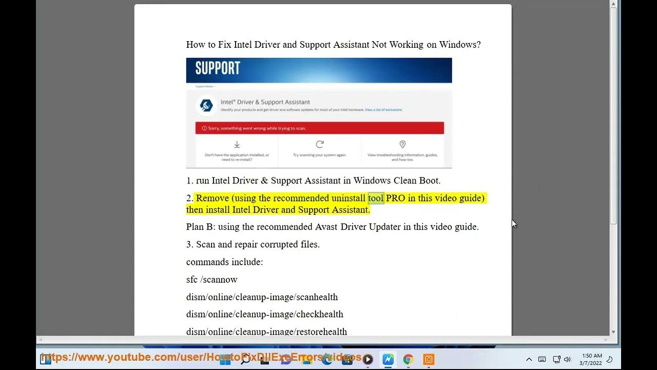 Intel Driver And Support Assistant Windows 10