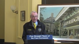 New Jersey Gov. Murphy Says State's Transit Authority Is Making Progress In Getting People Around St