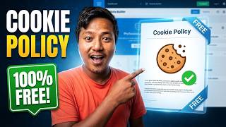 How to Create a Cookie Policy Page for FREE | Easy Cookie Policy Generator Tutorial