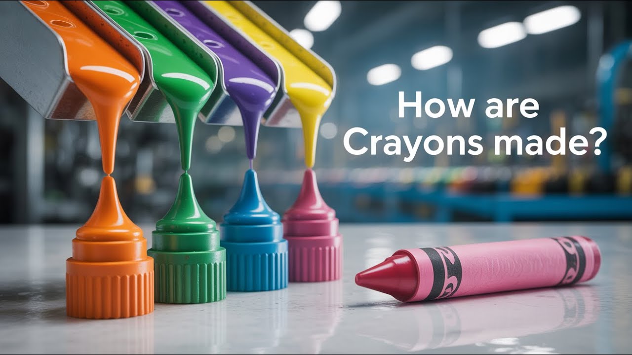 How It’s Made: Crayons 🖍️ – From Wax to Colorful Fun!