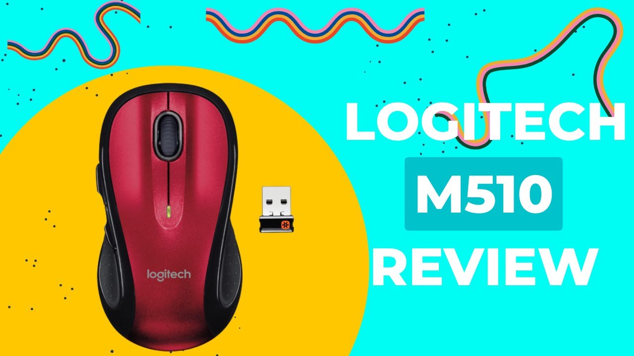 Logitech M510 Laser Mouse YouTube