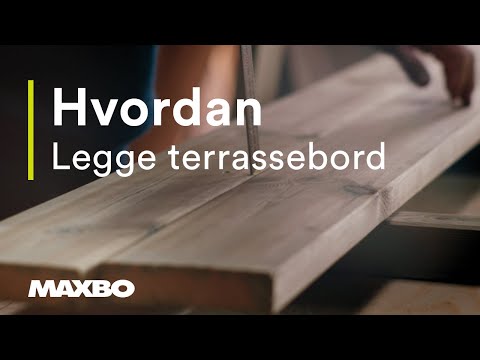 Video: Arkitekturtrender: Terrassebord Som Et Symbol På Tremoteens Retur