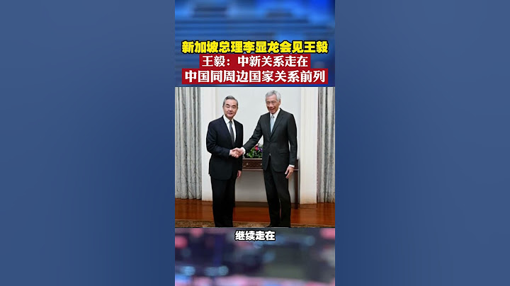 新加坡总理李显龙会见王毅 王毅：中新关系走在中国同周边国家关系前列 #李显龙 #中新关系 #王毅