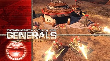Command and Conquer Generals Evolution 2021 | (2 vs 4 Brutals)