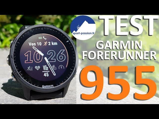 Montre de Sport Garmin Forerunner 955 Noir