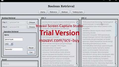 Program Boolean Retrieval