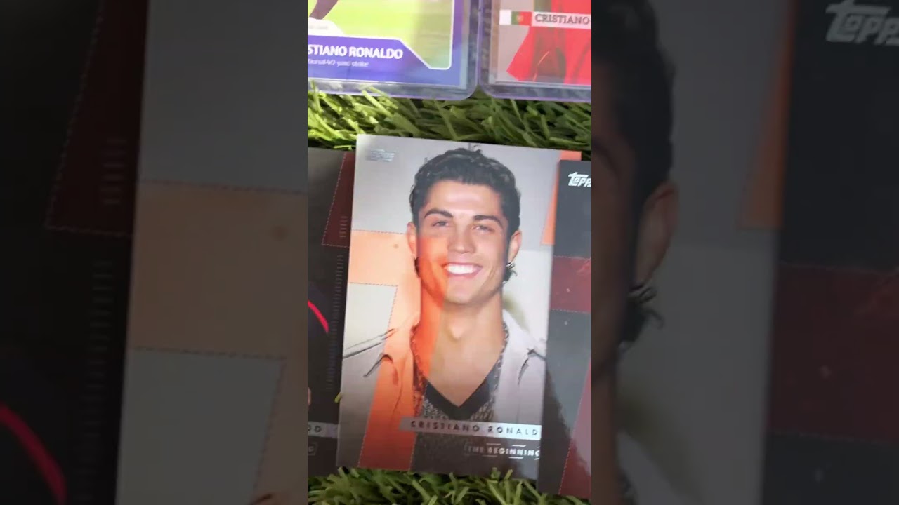 My cristiano ronaldo rookie cards