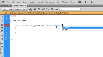 PHP OOP: PDO: Connecting To A Database