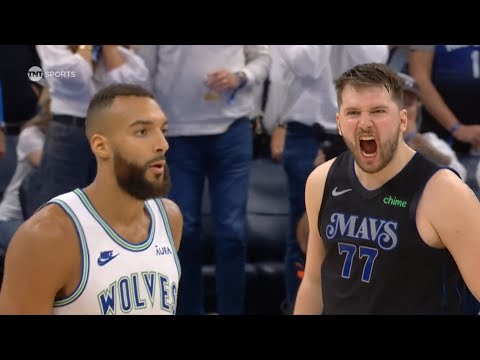 Luka Doncic MOST INSANE GAME WINNER vs Timberwolves and trash talks Rudy Gobert Game 2