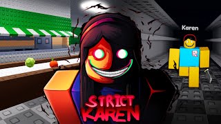 A Weird Strict Karen FAN GAME? | Strict Karen [Full Walkthrough] - Roblox