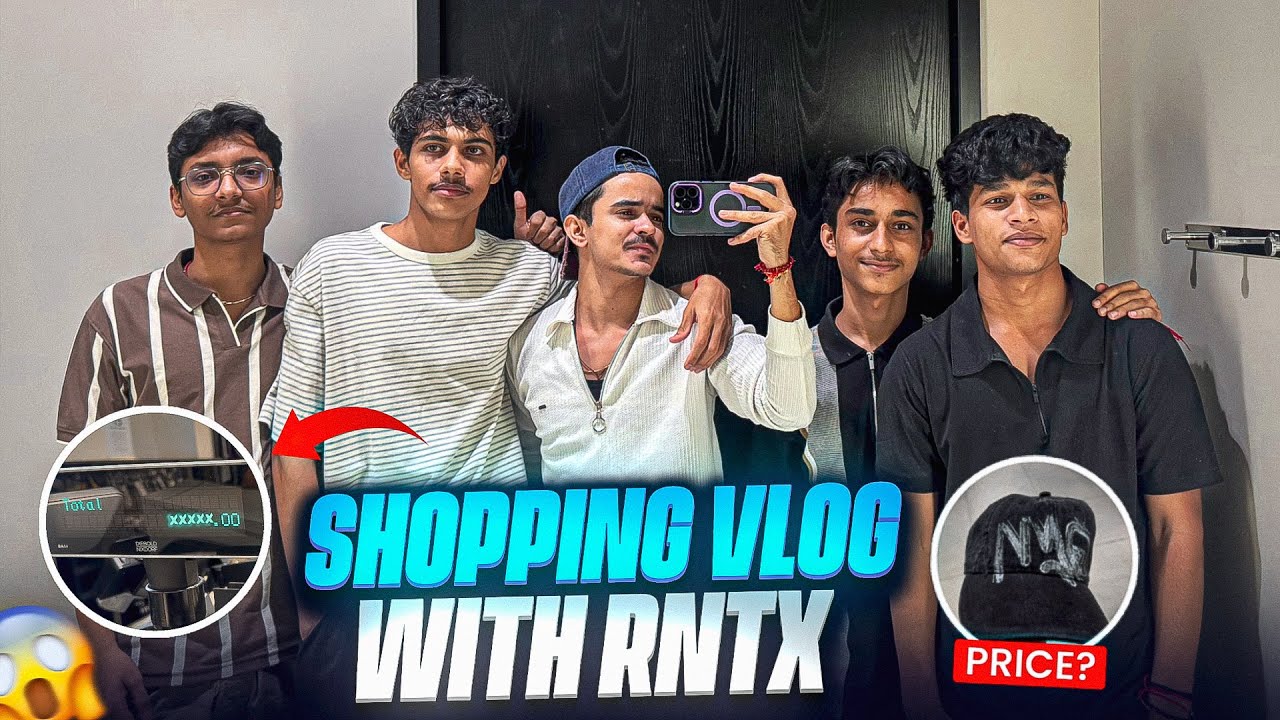 SHOPPING FUN VLOG WITH RNTX 🐺💜