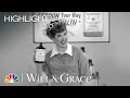 Grace Reenacts I Love Lucy's Vitameatavegamin Commercial - Will & Grace