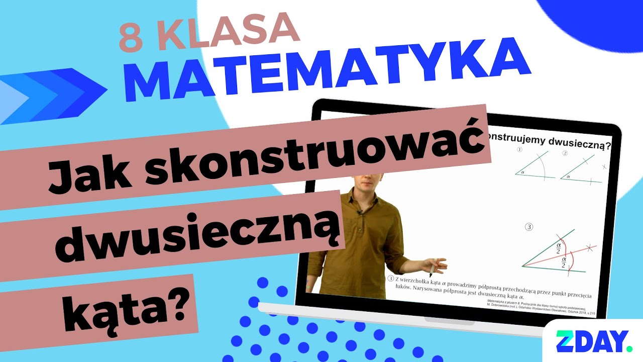 Dwusieczna kąta | Matematyka 8 klasa - YouTube
