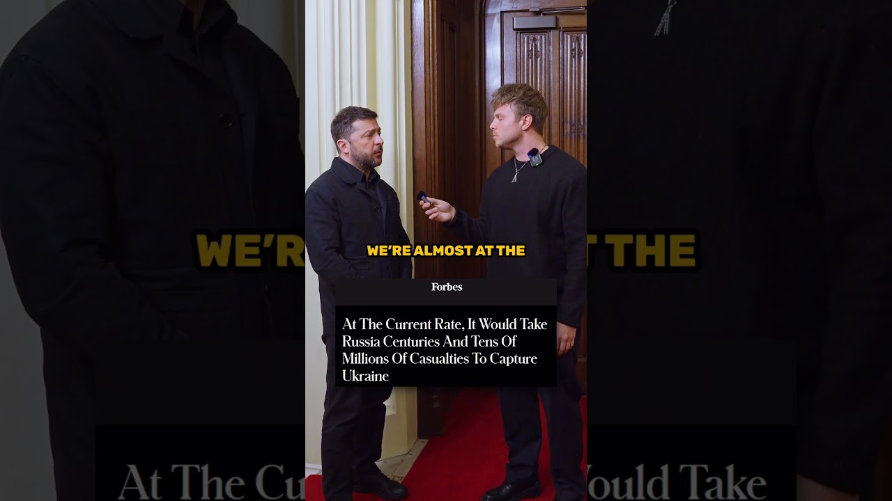 What I asked President Zelenskyy 🇺🇦