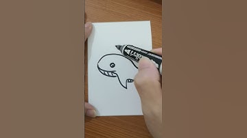 How to draw a Whale