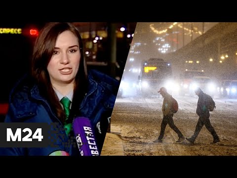 За ночь в Москве выпадет до 10 см снега. Первая девушка-машинист в метро - Москва 24