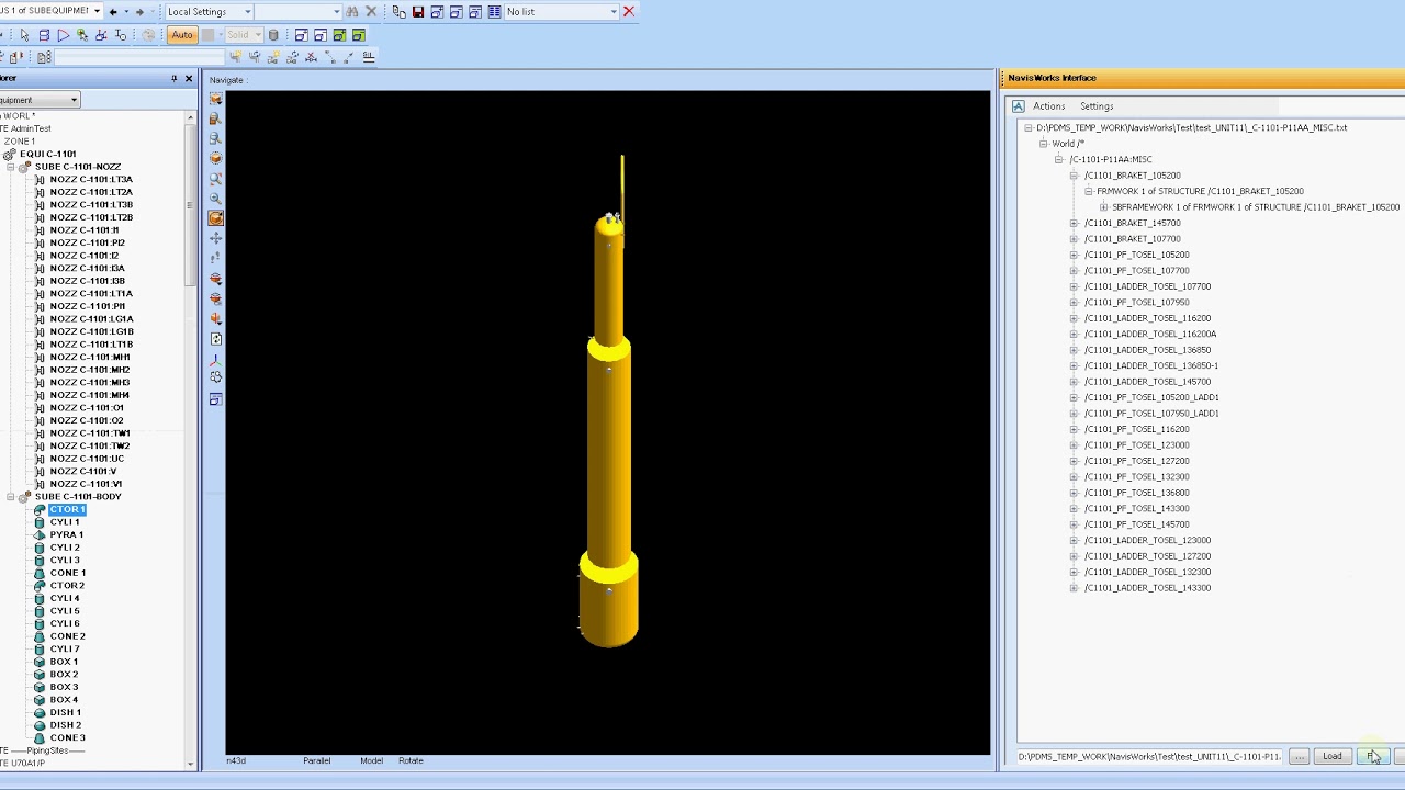 Convert from NavisWorks to PDMS (Plant Design Management System ) YouTube Convert from NavisWorks to PDMS (Plant Design Management System ) YouTube
