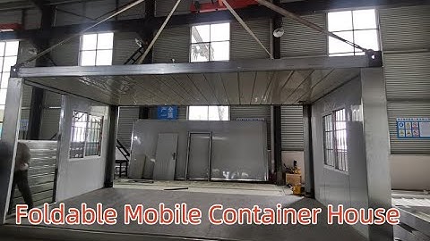 2023 New Type Foldable Mobile Container House #folding container house