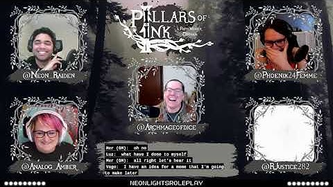 Pillars of Ink || Session 8: Harrowing Reflections