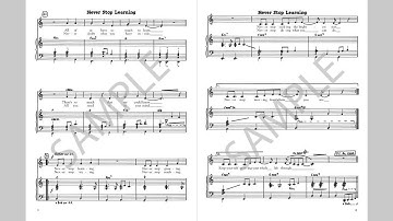 Never Stop Learning - MusicK8.com Singles Reproducible Kit