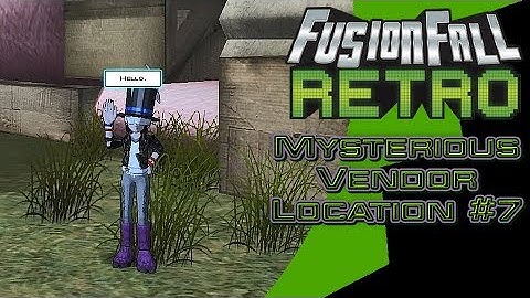 Mysterious Vendor Location #7 - FusionFall Retro[Peach Creeks Commons]